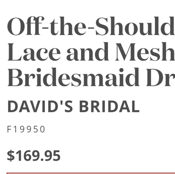 David's Bridal Size 6 Navy Blue dress - Picture 2 of 8